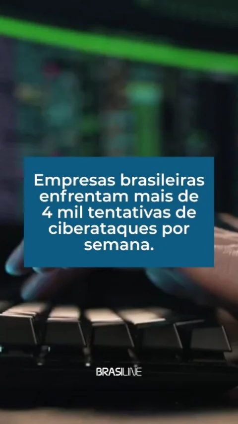 🚨 O cenário de ameaças está cada vez mais intenso. Empresas brasileiras enfrentam, em média, 𝐦𝐚𝐢𝐬 𝐝𝐞 𝟒 𝐦𝐢𝐥 𝐭𝐞𝐧𝐭𝐚𝐭𝐢𝐯𝐚𝐬 𝐝𝐞 𝐜𝐢𝐛𝐞𝐫𝐚𝐭𝐚𝐪𝐮𝐞𝐬 𝐩𝐨𝐫 𝐬𝐞𝐦𝐚𝐧𝐚, reforçando a importância de investir em prevenção e monitoramento contínuo.Na Brasiline, ajudamos organizações a proteger seus ambientes com soluções completas de cibersegurança.🔗 Acesse e saiba mais em nosso site: brasiline.com.br#Cibersegurança #Monitoramento24x7 #SOC #ProteçãoDeDados #Brasiline