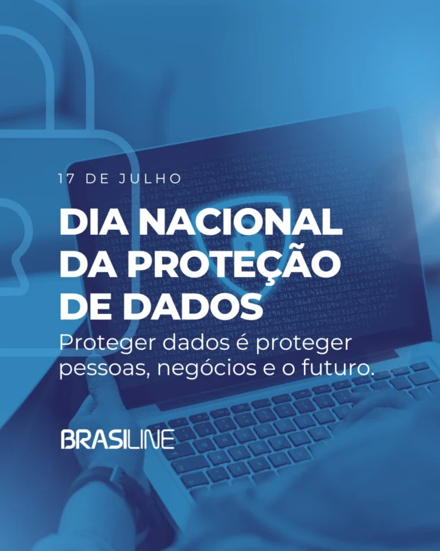 No 𝐃𝐢𝐚 𝐍𝐚𝐜𝐢𝐨𝐧𝐚𝐥 𝐝𝐚 𝐏𝐫𝐨𝐭𝐞çã𝐨 𝐝𝐞 𝐃𝐚𝐝𝐨𝐬, reforçamos um compromisso que deve fazer parte da rotina de toda empresa: proteger as informações que sustentam pessoas, processos e negócios.Em um cenário de ameaças cibernéticas cada vez mais sofisticadas, investir em cibersegurança, boas práticas e conformidade é essencial para reduzir riscos, fortalecer a confiança e garantir a continuidade das operações.Na Brasiline, trabalhamos diariamente para ajudar empresas a proteger seus dados e enfrentar os desafios do mundo digital com mais segurança.#DiaNacionalDaProteçãoDeDados #ProteçãoDeDados #Cibersegurança #Brasiline